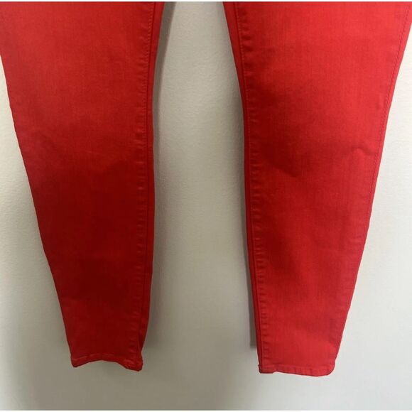 Jen 7 By 7 For All Mankind Jeans Women's Ankle Skinny Pants Size 4 27 NWT Red - Picture 10 of 12
